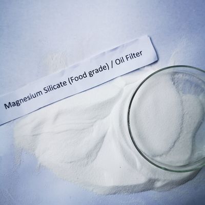 Adsorvente CAS 1343-88-0 do silicato do magnésio do pó do filtro de óleo do produto comestível